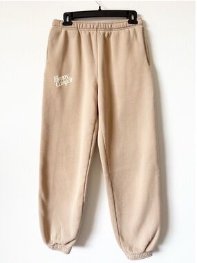 Happy Camp3r Puff Series Sweatpants - Sand MED
